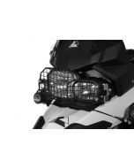 Nerezový kryt předního světla, černý s ryhloupínacím mechanizmem pro BMW F800/ 650(Twin)GS/ F700GS
