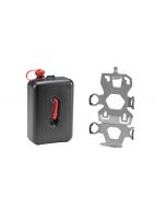 ZEGA Evo accessory holder set canister holder with oil canister Touratech 2 litres