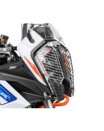 Headlight protector with quick release fasteners, for KTM 1290 Super Adventure S/R (2021-) *OFFROAD USE ONLY*