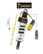 Touratech Suspension lowering shock (-25 mm) for Honda CRF1000L Africa Twin from 2018 Type Explore HP/PDS