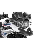Headlight protector makrolon with quick release fastener for BMW F850GS / F750GS