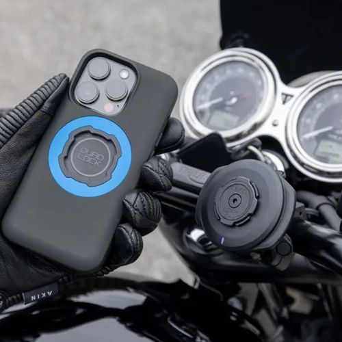 Quad lock charger motorcycle top