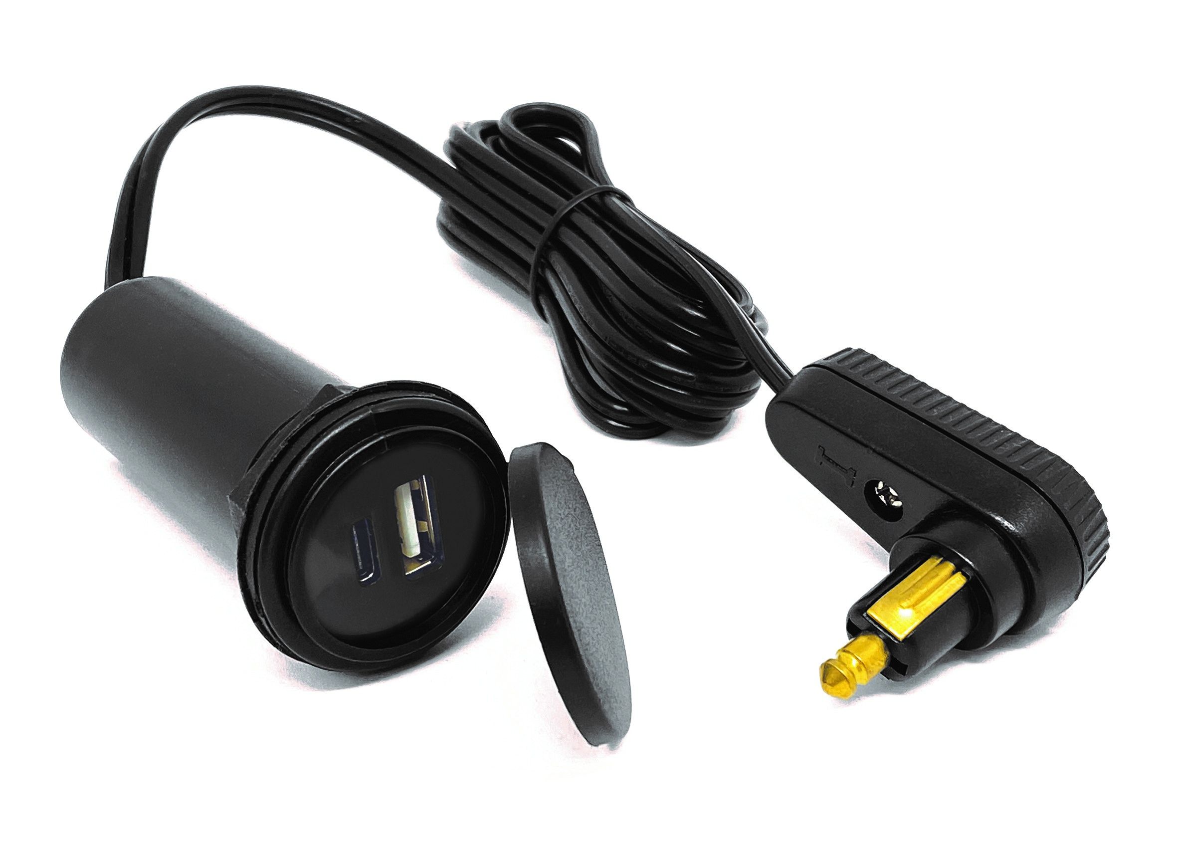 DIN-ADAPTER MIT ZWEI USB-BUCHSEN, Charge and utility, Accessories