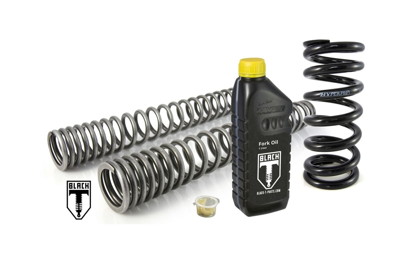 BLACK-T progressive replacement springs for Suzuki VS 1400 GL