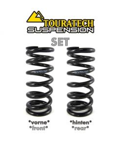 Progressive replacement springs for front and rear shock absorber BMW R1200GS Adventure (LC) / R1250GS Adventure ab 2014 "Original shocks without BMW Dynamic ESA"