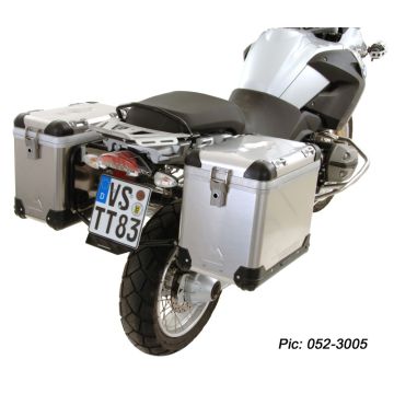 ZEGA Pro pannier system for BMW R1200GS up to 2012/ R1200GS Adventure up to 2013