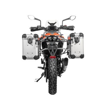 ZEGA Evo aluminium pannier system for KTM 390 Adventure