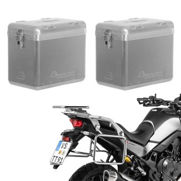 ZEGA Mundo aluminium pannier system for Honda XL750 Transalp