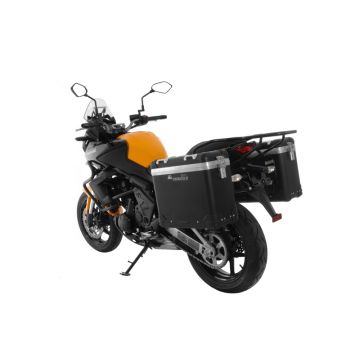 Sada hliníkových kufrů ZEGA Pro *And-Black*, 31/31 l, pro Kawasaki Versys 650 (2010 - 2014)