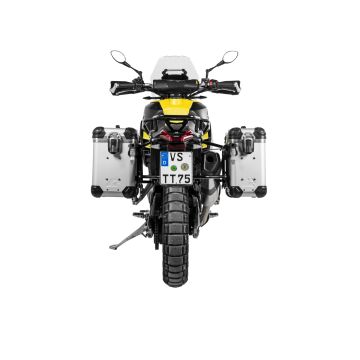 ZEGA Evo aluminium pannier system for Aprilia Tuareg 660