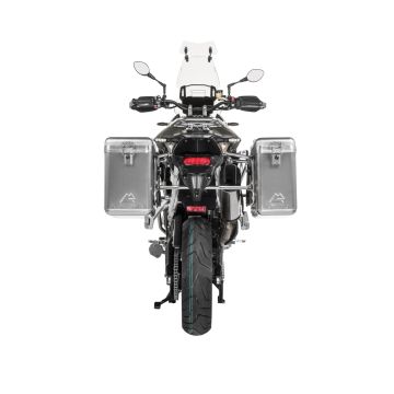 ZEGA Mundo aluminium pannier system for Triumph Tiger 900