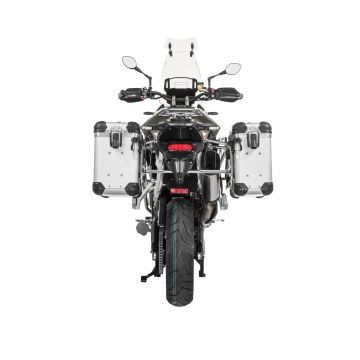 ZEGA Evo aluminium pannier system for Triumph Tiger 900